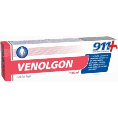 Twins Tek 911 "Venolgon" tělový balzám na těžké a unavené nohy 100 ml