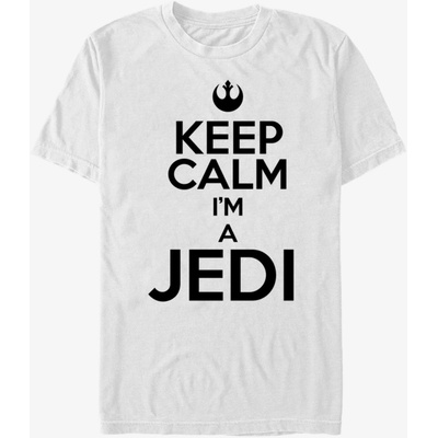 ZOOT. Fan Бяла унисекс тениска Star Wars Keep Lightsaber ZOOT. Fan | Byal | МЪЖЕ | S