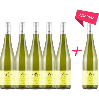 Wagram Weingut Leth Grüner Veltliner Terrassen 2022 12,5% 5 x 0,75 l (set)