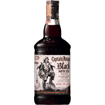 Captain Morgan Black Spiced 0,7 l (čistá fľaša)