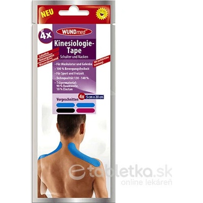 WUNDmed Tejpovacia náplasť na rameno 4 ks