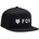 FOX Racing Детска шапка с козирка Fox racing Kid's Absolute Snapback Mesh Hat Cap - Black - размер One Size (904-0672-0111)