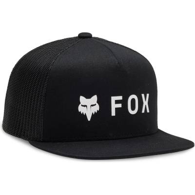 FOX Racing Детска шапка с козирка Fox racing Kid's Absolute Snapback Mesh Hat Cap - Black - размер One Size (904-0672-0111)