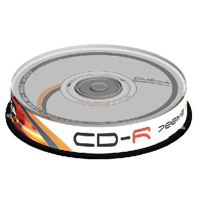 CD-R Omega Freestyle 700MB, 80min, 52x, опаковка 10 шпиндел (16687-А)
