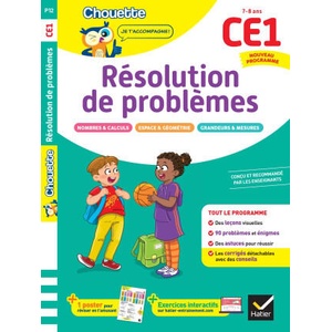 Résolution de problèmes CE1 - Cahier de soutien nouveau programme (2025)