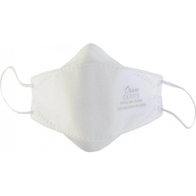 BT-FLY respirátor jednorazový 3-vrstvový FFP2 NR biely 1 ks