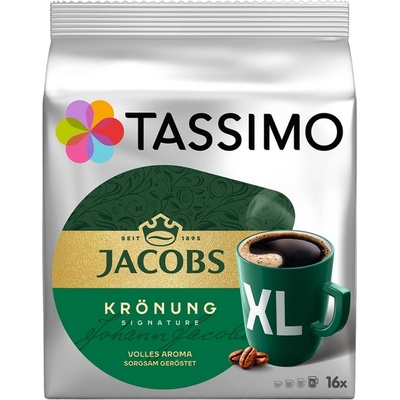 Douwe Egberts Tassimo Jacobs Krönung XL капсули 16бр