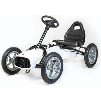 Детска педална картинг кола Go-kart Baby Mix Buggy бяла (55293)