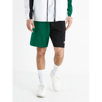 Image 1 of Celio Черно-зелени мъжки спортни къси панталони Celio Prince Celio | Zelen | МЪЖЕ | S