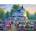 Norimpex - Puzzle Diamant painting: Villa in a blooming garden 30x40cm - 1 - 39 piese