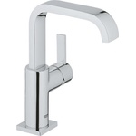 GROHE Смесител едноръкохватков за умивалник, стоящ, L-размер, без изпразнител, хром Allure (23076000)