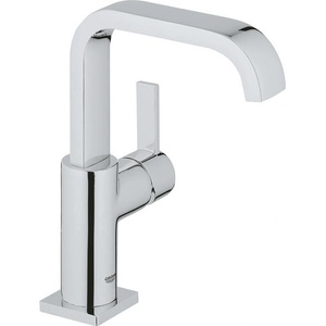 GROHE Смесител едноръкохватков за умивалник, стоящ, L-размер, без изпразнител, хром Allure (23076000)