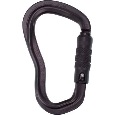 AustriAlpin Заключващ се карабинер Austrialpin Pirum 3-way Autolock Locking carabiner - Black Matt Anodized - размер One Size (323-0145-0211)