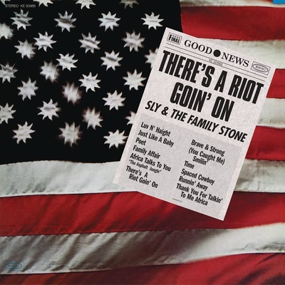 Sly & The Family Stone - There's A Riot Goin' On (Red Coloured) (Limited Edition) (Reissue) (LP) (0194399043516)