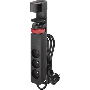 EMOS 3 Plug + 3 USB 1,5 m (P1311PD)
