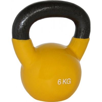 TRINFIT Kettlebell kov / vinyl 6 kg