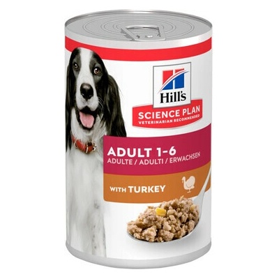 Hill's Science Plan Canine Adult Turkey 6 x 370 g