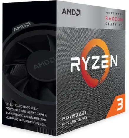 AMD Ryzen 3 3200G 4-Core 3.6GHz AM4 Box (YD3200C5FHBOX)