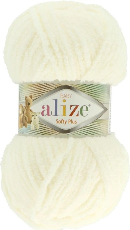 Alize Softy Plus 62 smotanová