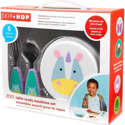 SKIP HOP ZOO Set jídelní Jednorožec 12m+ 5 ks – Zbozi.Blesk.cz