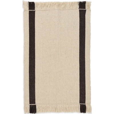 Ferm Living Calm Kelim off-white coffee 50 x 70 cm