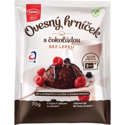 SEMIX Bezlepkový ovsený čokoládový hrnček 70 g