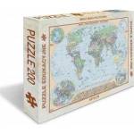 Artglob Puzzle 200 - Childrens political world map
