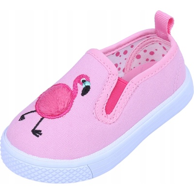 Zasúvacie tenisky PLAMENIAK tmavoružové