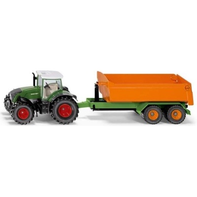 SIKU Farmer - трактор Fendt с подвижно ремарке, 1: 50