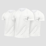 GymBeam Мъжки тениски TRN White XXXL - 3pack