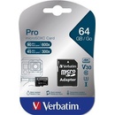 Verbatim microSDXC 64 GB UHS-I U1 47042