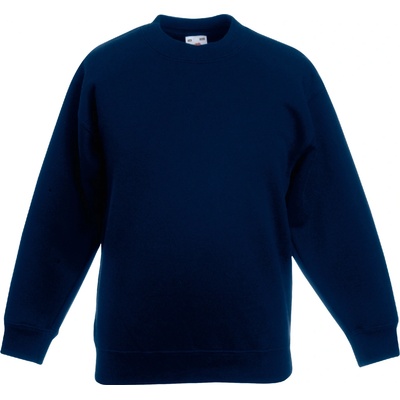 Fruit of the Loom dětská mikina F.O.L. Classic Kids Set-In Sweat dark navy