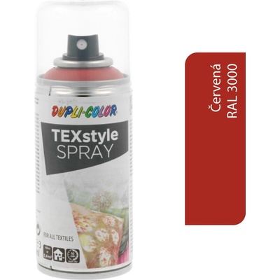 DC Sprej na textil farba na textil efekt červený 150 ml