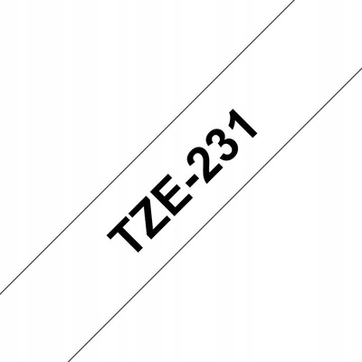 Tisková páska Brother TZE231, 12 mm x 8 m