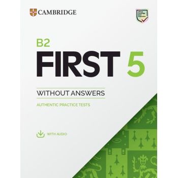 B2 First 5 Student's Book without Answers with Audio