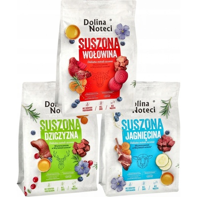 Dolina Noteci Premium Mix príchutí divina jahňacie hovädzie mäso 3 x 3 kg
