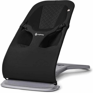 Ergobaby Бебешки шезлонг 3 в 1 Ergobaby - Evolve, Onyx Black (EVLBNCONYX) - baby