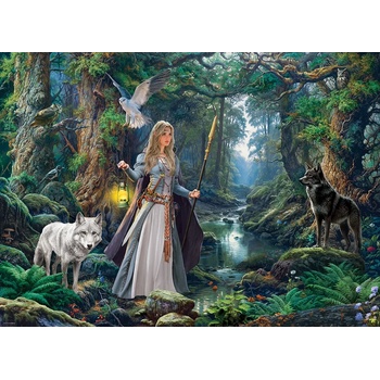 EUROGRAPHICS - Puzzle Fantasy Forest - 1 000 piese