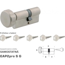 MP-KOVANIA DK - EAP2pro S G - s gombíkom NIM - nikel matný