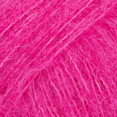 BRUSHED ALPACA SILK Drops Farby BRUSHED ALPACA SILK: 18 čerešňová pink