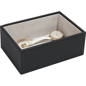 Stackers Ковчеже за бижута Stackers отварящо се минi кадифеночерено (75468)