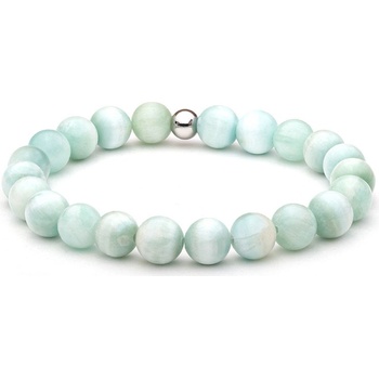 BudNej minerálny náramok larimar MN1006