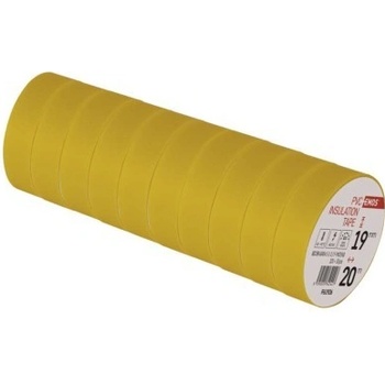 Emos iIolačná páska 19 mm x 20 m žltá 10 ks