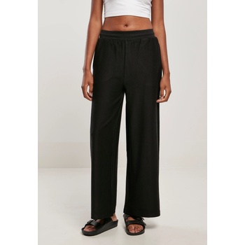 Urban Classics Дамски широк панталон в черен цвят Urban Classics Terry Pants UB-TB5038-00007 - Черен, размер S