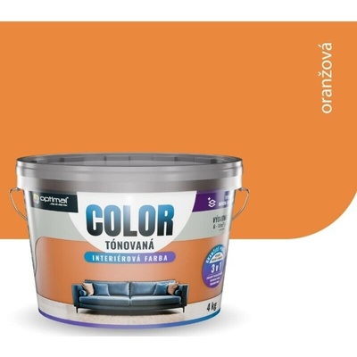 Optimal Color 4 kg Oranžová
