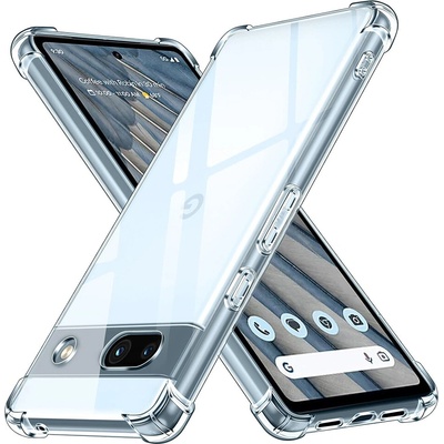 Techsuit Shockproof Clear Silicone Google Pixel 7a priehľadné KF2317940
