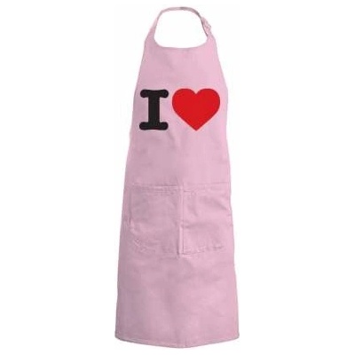 zástěra I love