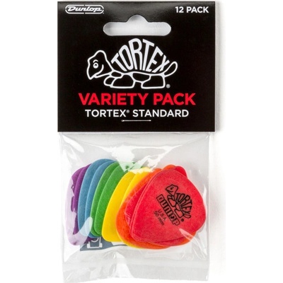 Dunlop Tortex Standard Pick Variety Pack - 12 Pack