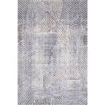 Agnella Светлосин вълнен килим 133x180 cm Strokes - Agnella (5901760270861)