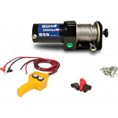 HUSARWINCH Naviják Husar Winch BST 2000 Y, 12V, Ocelové lano